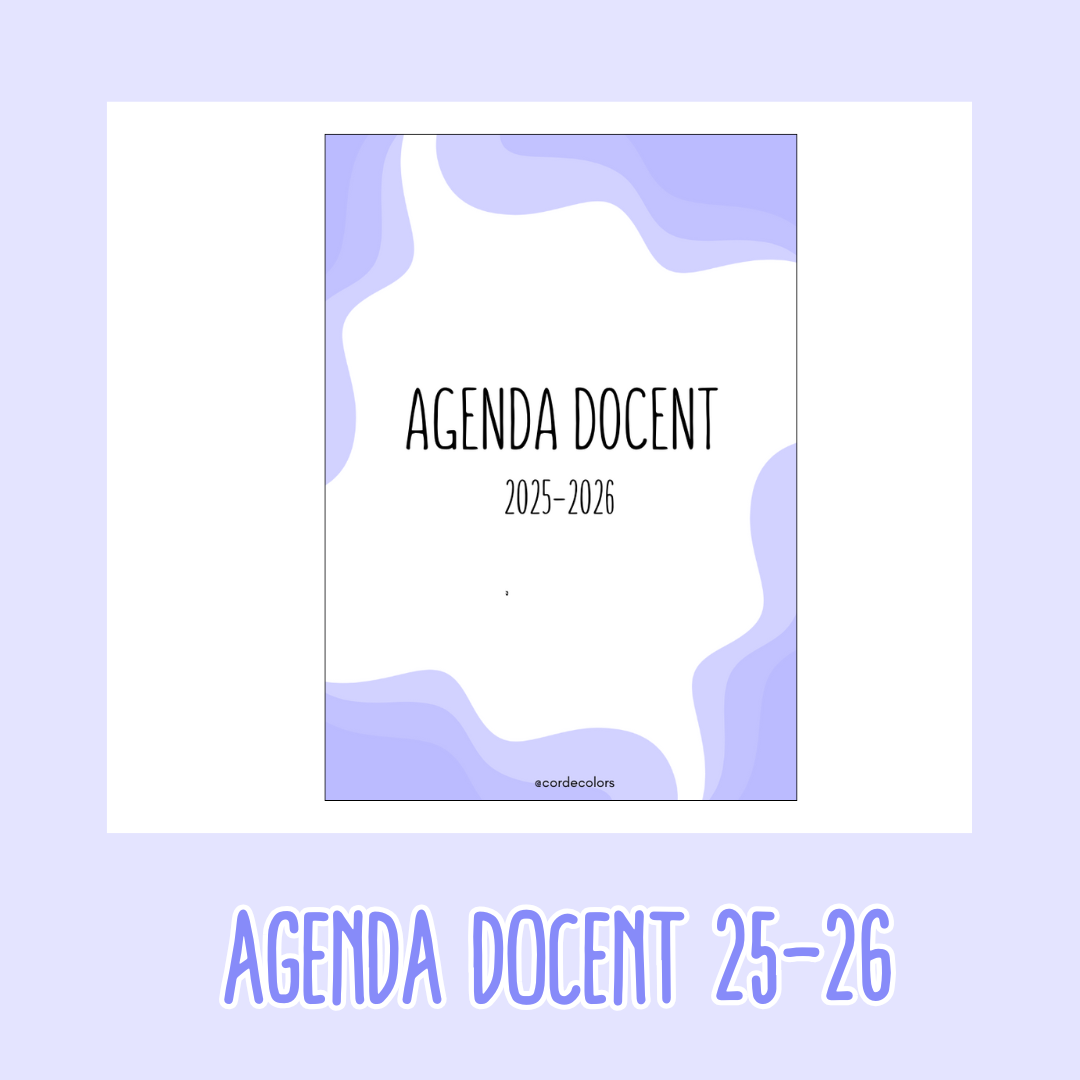 AGENDA DOCENT 25-26