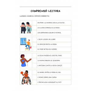 COMPRENSIÓ LECTORA amb imatges