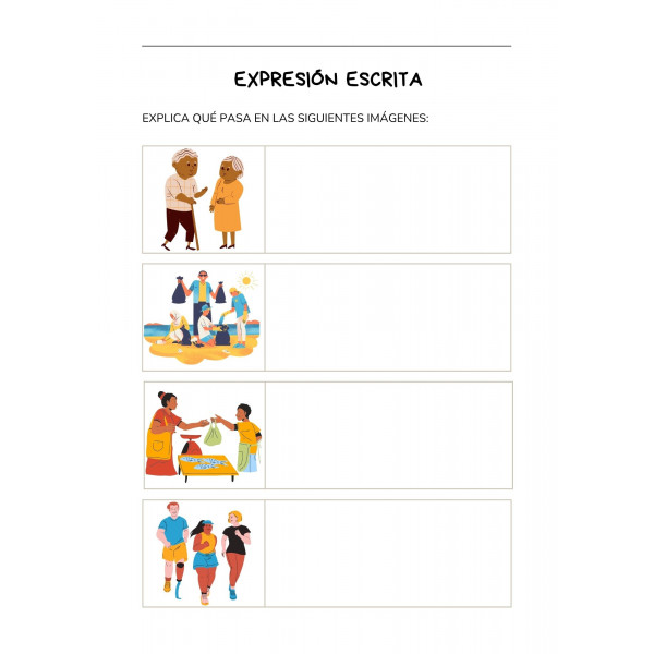 EXPRESIÓN ESCRITA Frases i inicio a la narración