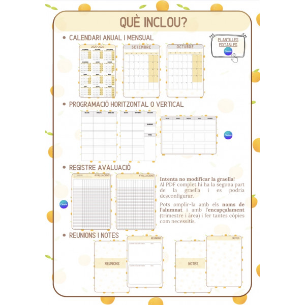 Quadern docent TARONJA 25-26