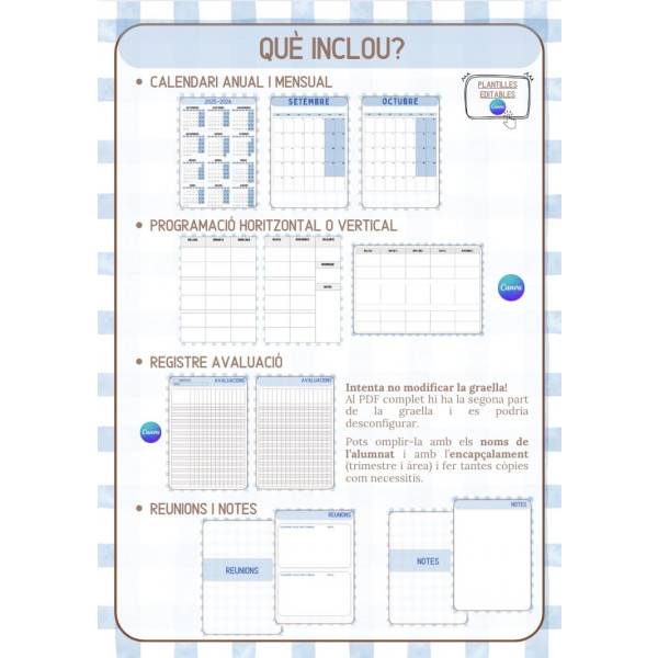 Quadern docent BLAU.Q 25-26