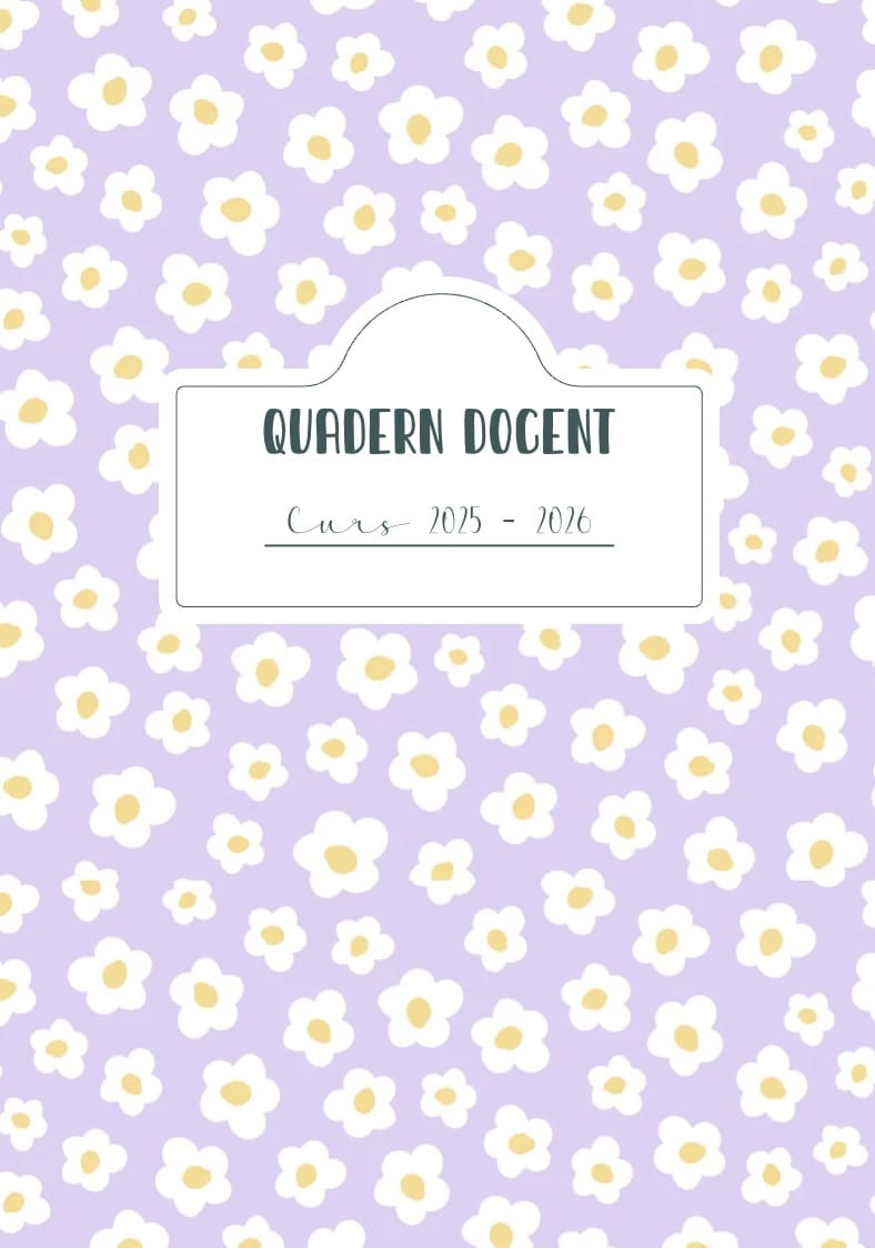 Quadern docent LILA 25-26