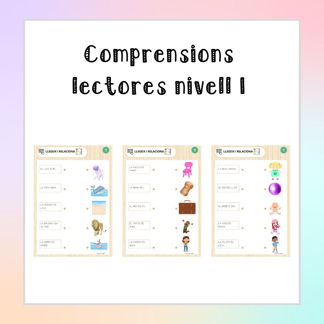 Comprensions lectores nivell 1
