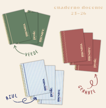 CUADERNO DOCENTE 25-26 AZUL