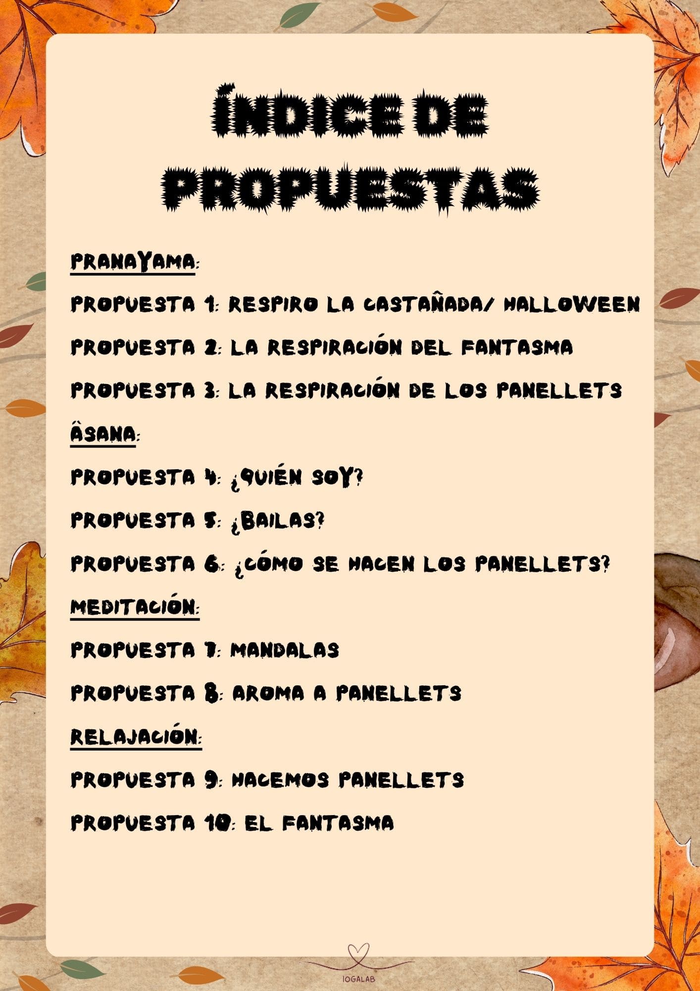 CASTAYOGA Y YOGAWEEN