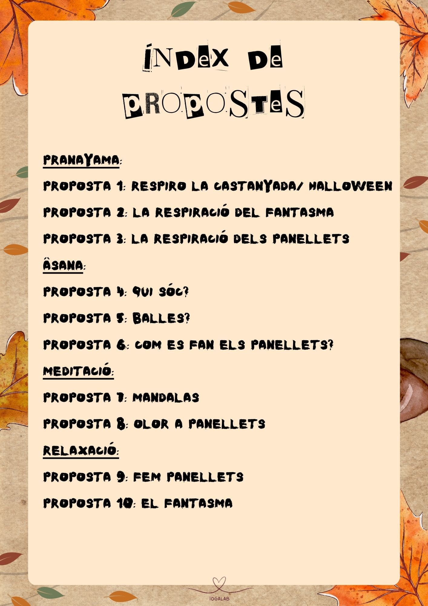 CASTAIOGA I IOGAWEEN