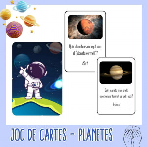 JOC DE CARTES- ELS PLANETES
