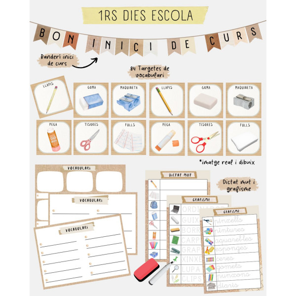 dossier primeros días de escuela