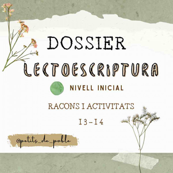 Dossier lectoescriptura nivell inicial