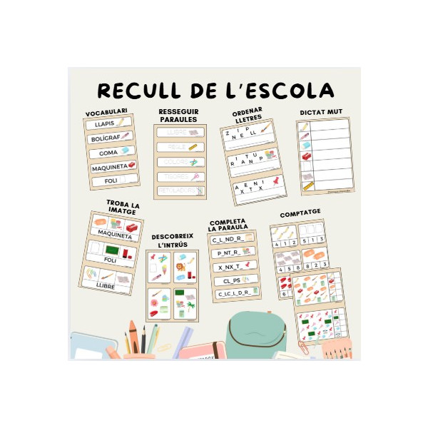 Recull escola