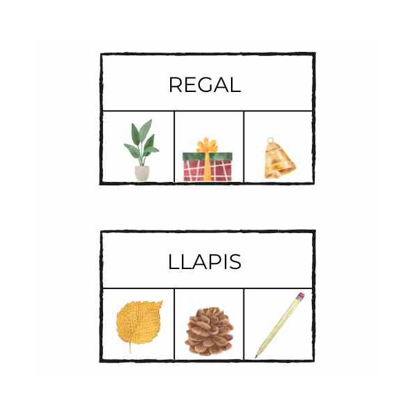 LECTURA PARAULES ( PARAULES CURTES )