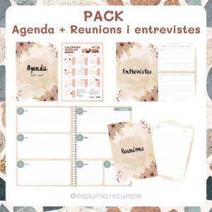 PACK AGENDA REUNIONS I ENTREVISTES