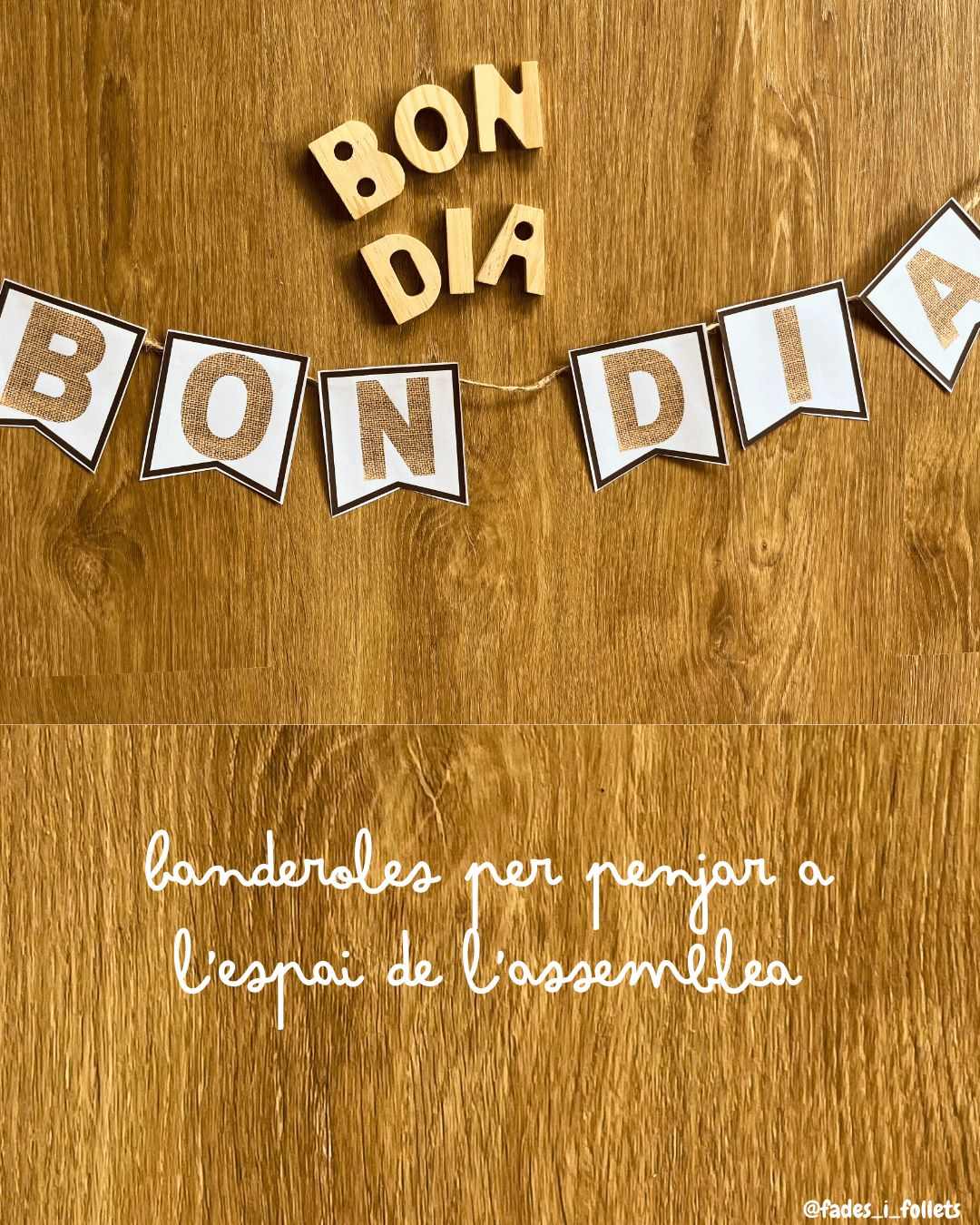 Banderoles BON DIA