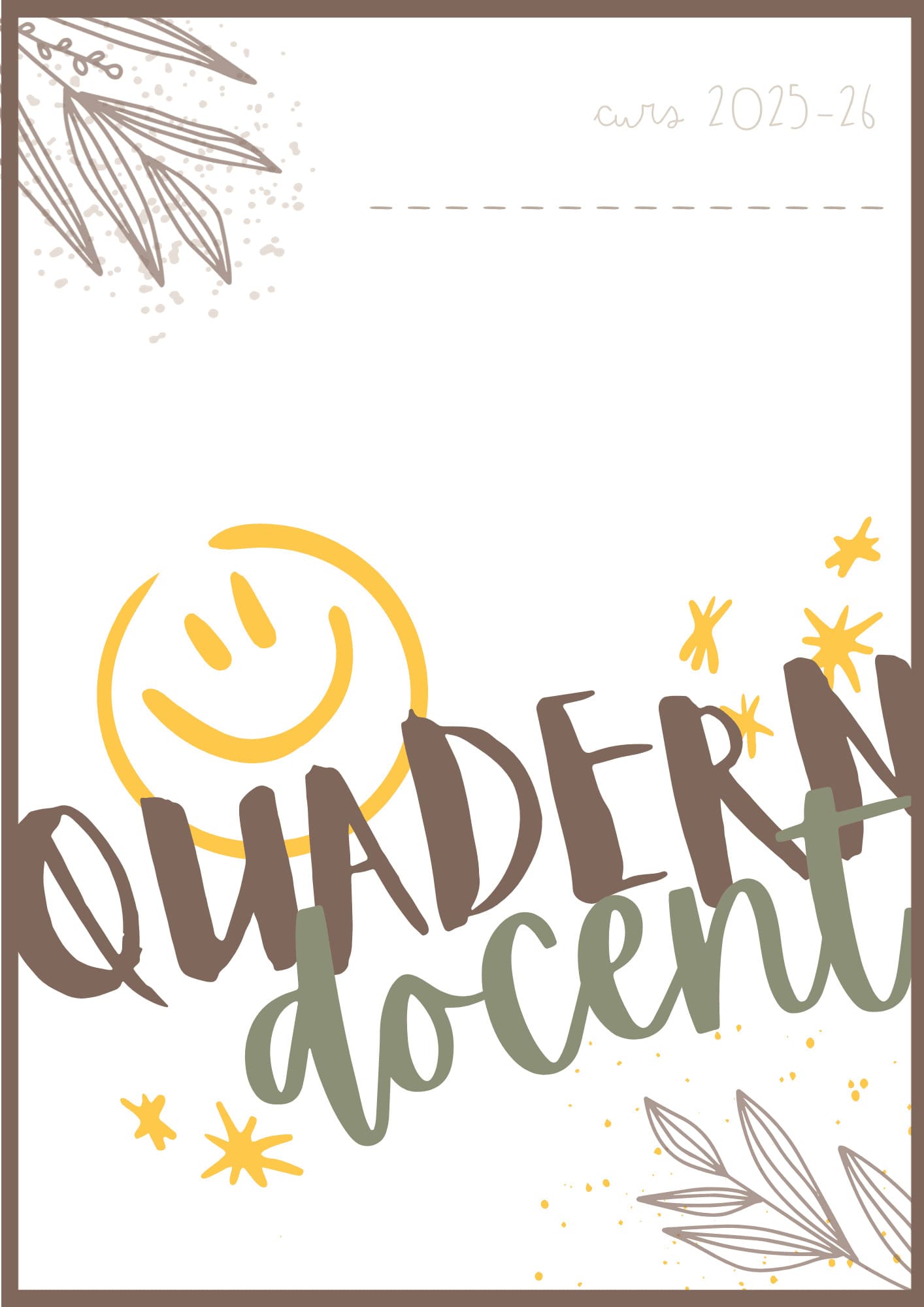 QUADERN DOCENT 2025-26