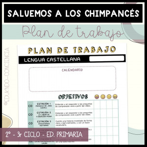 Plan de trabajo Salvemos a los chimpancés