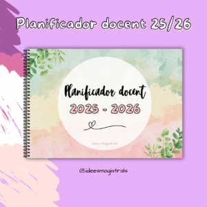 PLANIFICADOR DOCENT 25-26 CATALÀ