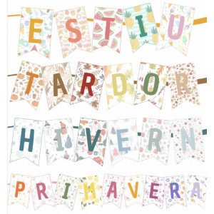 Banderoles de les estacions de l'any