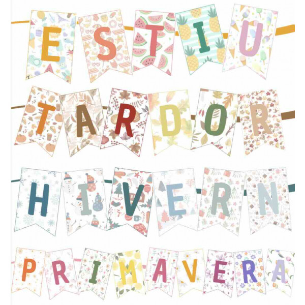 Banderoles de les estacions de l'any