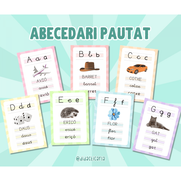 Abecedari pautat català