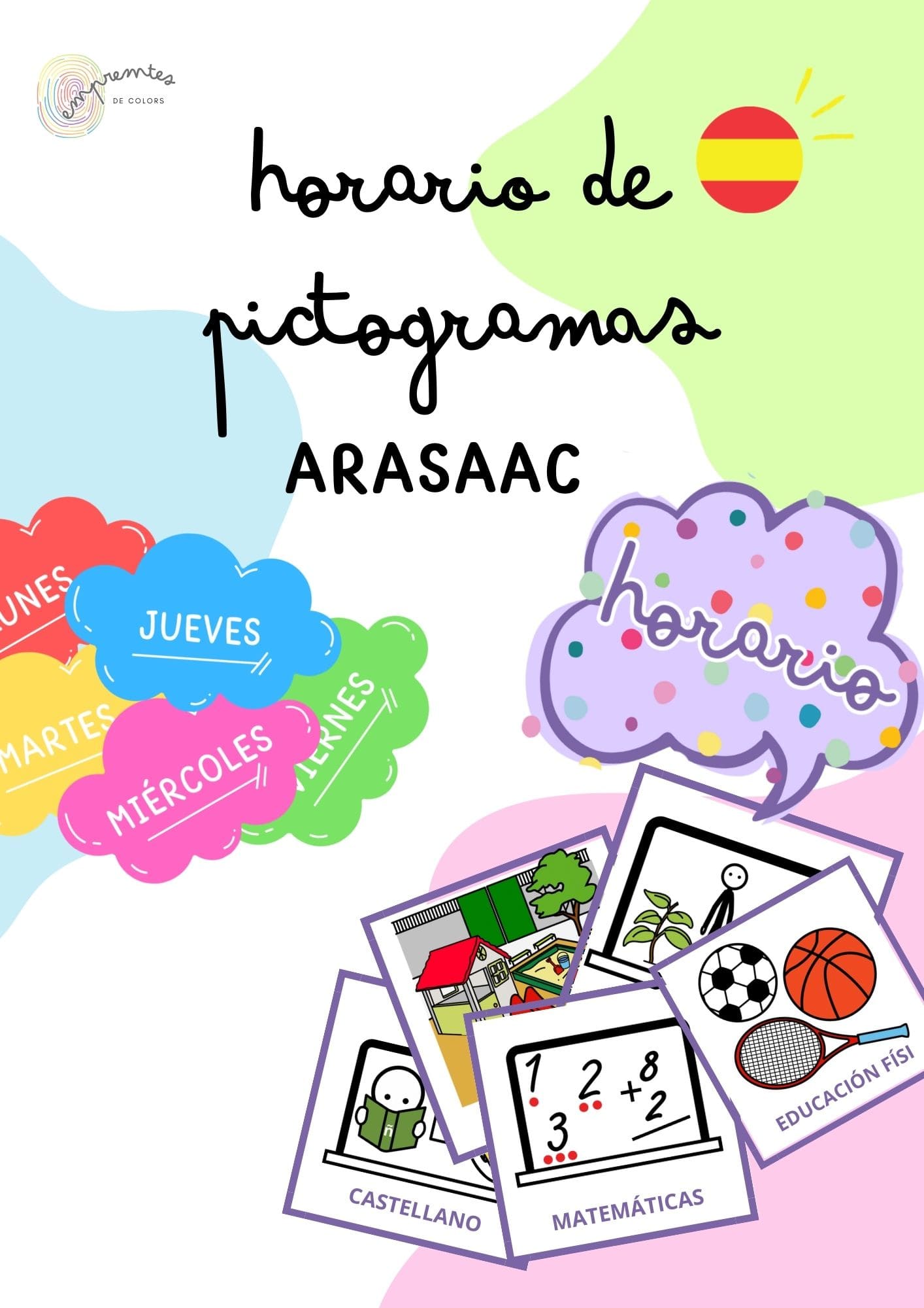 HORARIO DE PICTOGRAMAS (ARASAAC)