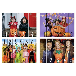 Puzzles numéricos Halloween