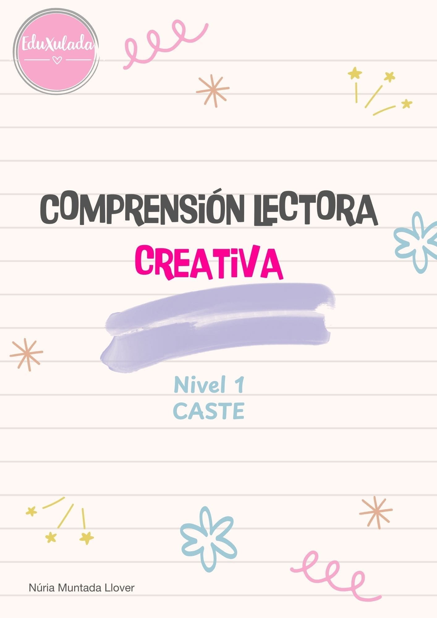 Fichas de comprensión lectora creativa