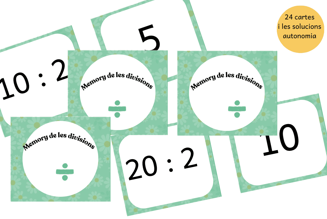 Memory de les divisions