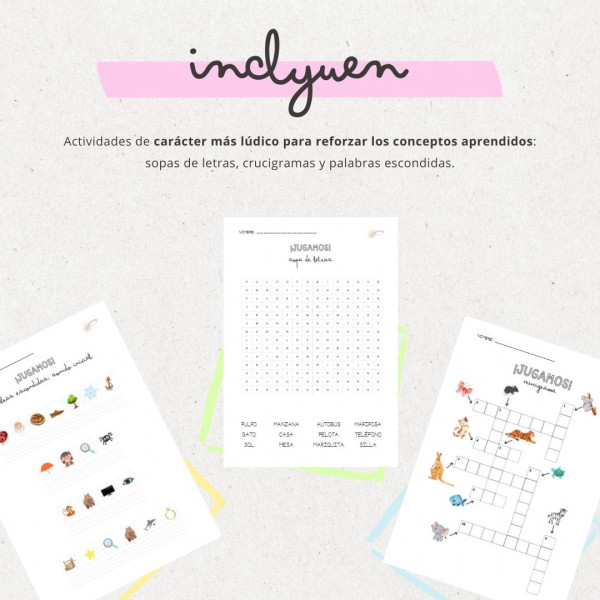 CUADERNILLO DE TRAZO: LETRA MAYÚSCULA