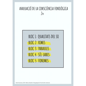 AVALUACIÓ CONSCIÈNCIA FONOLÒGICA 2n