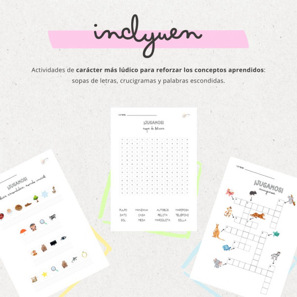 CUADERNILLO DE TRAZO: LETRA LIGADA
