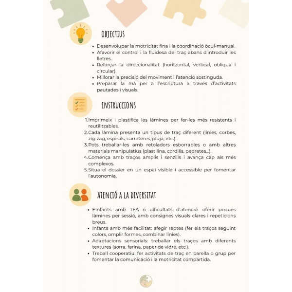 Dossier traç: preescriptura