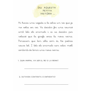 Comprensió lectora CI