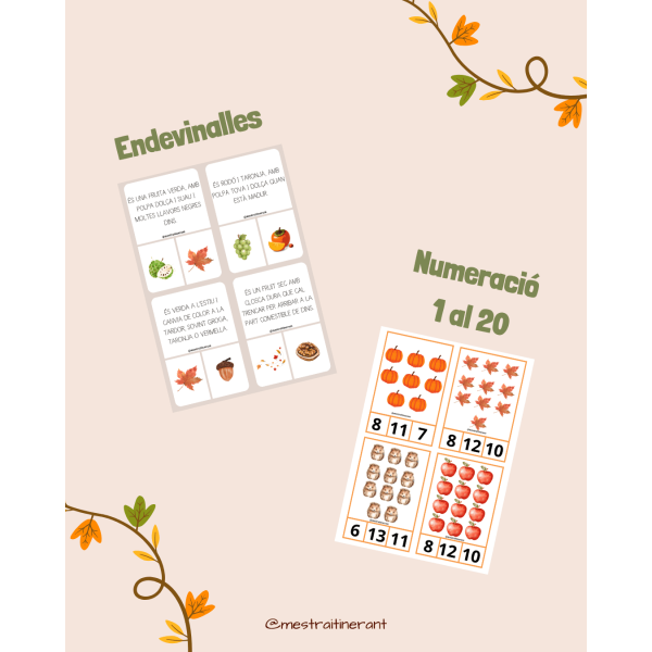 Dossier de material manipulatiu TARDOR