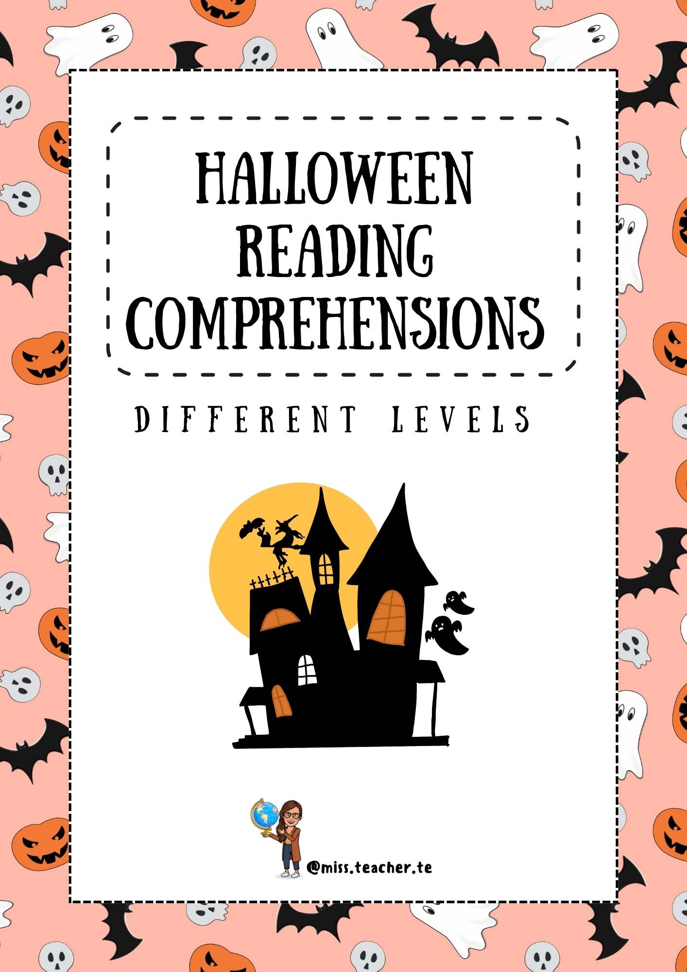 Halloween: Reading comprehensions (1º a 6º)