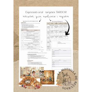 Expressió oral - TARDOR. Activitat, guia, avaluació i registre