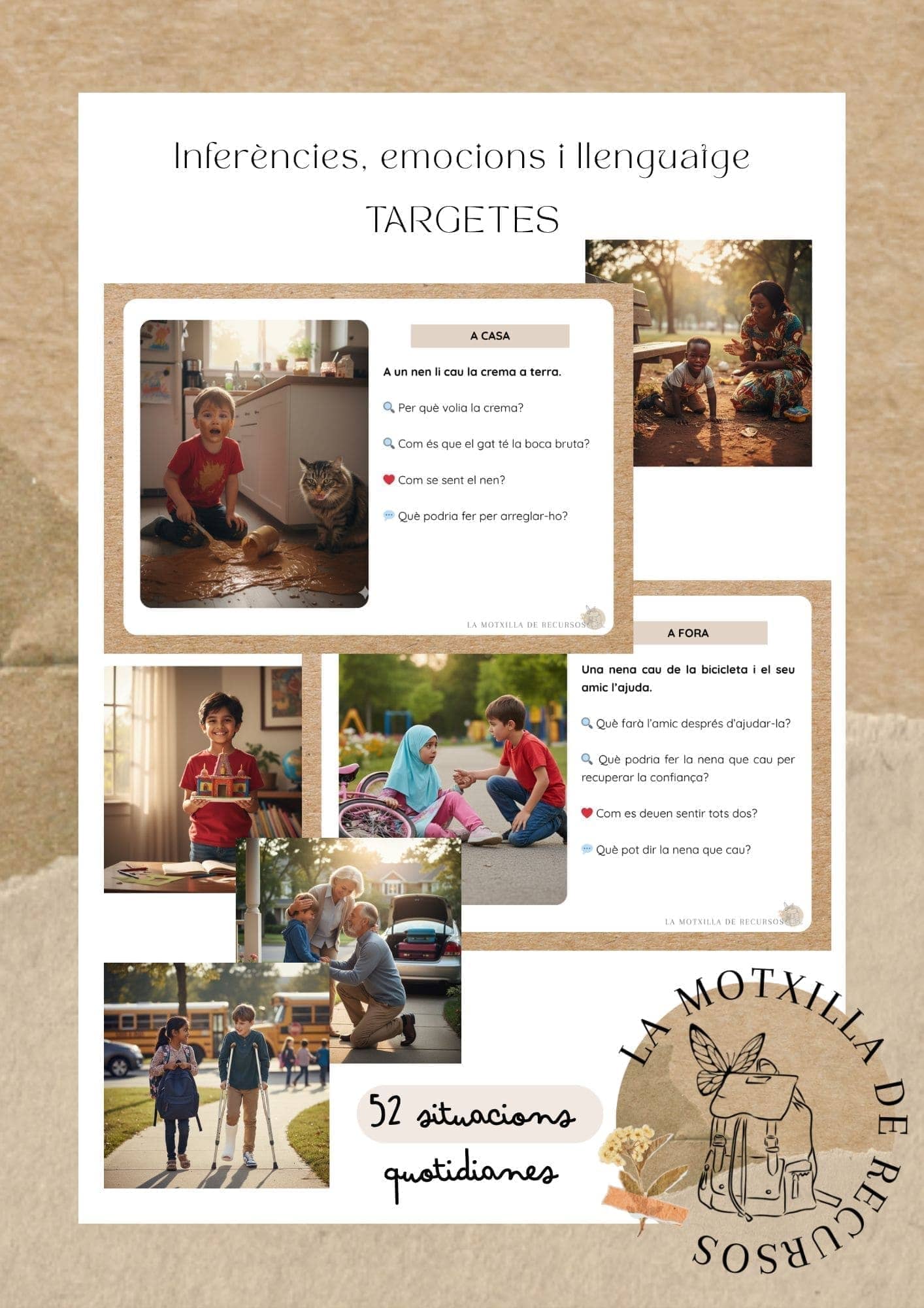 TARGETES - Inferències, emocions i llenguatge