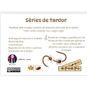 SERIES DE TARDOR/OTOÑO