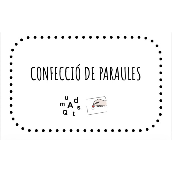 CONFECCIÓ DE PARAULES