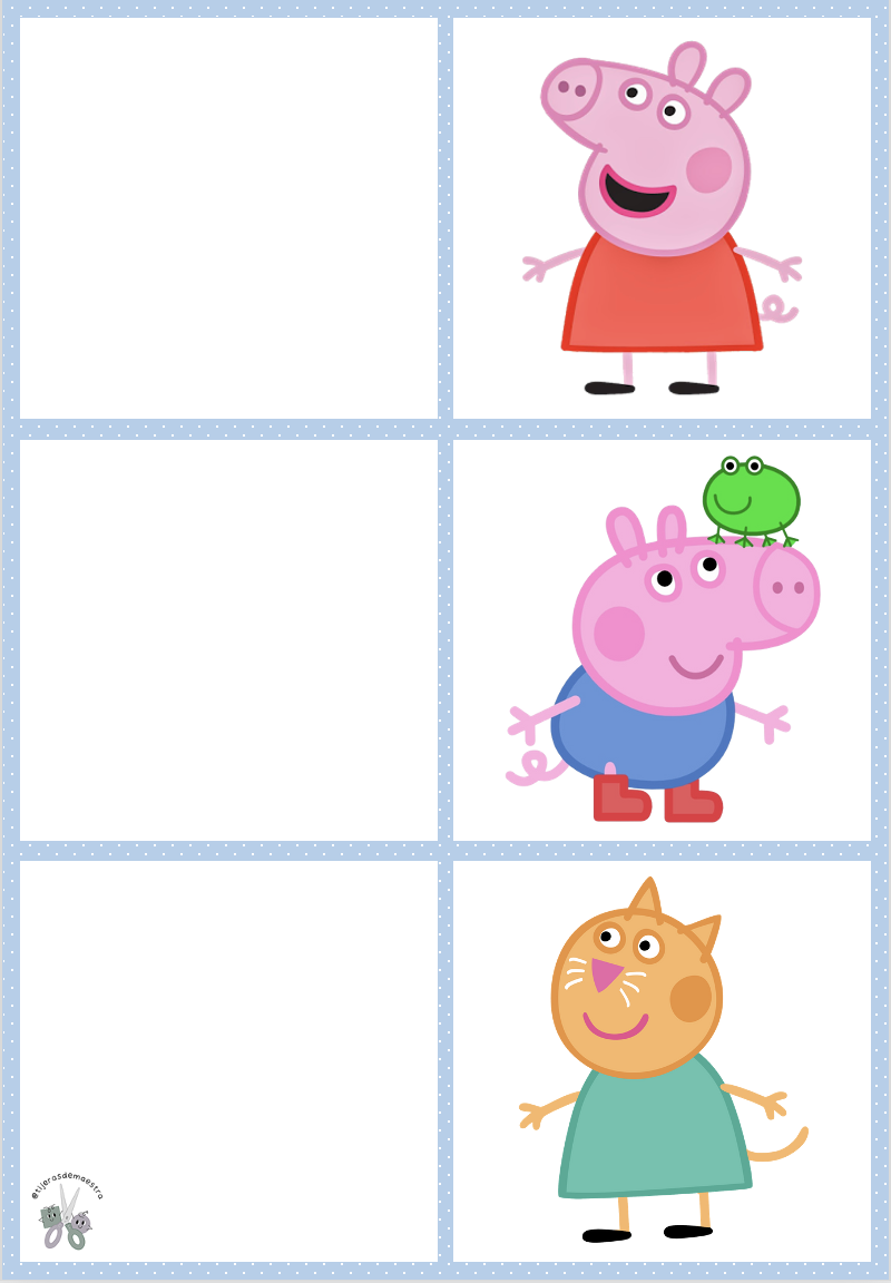 ✨ Asociando iguales con Peppa Pig ✨