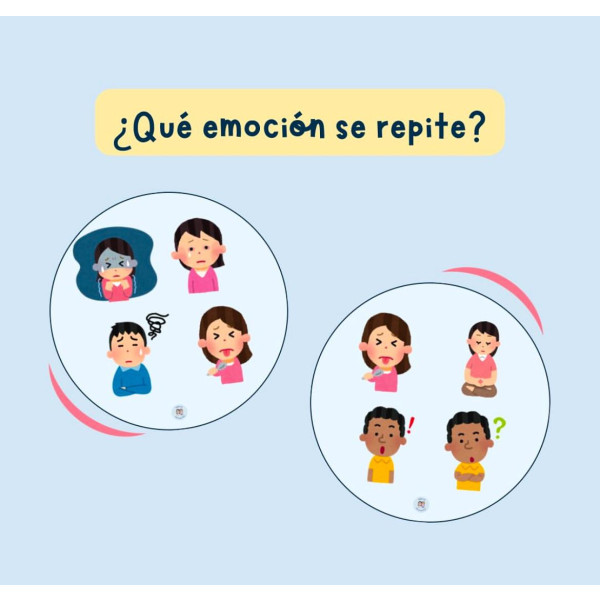 DOBBLE DE LAS EMOCIONES 🧠 (CAST / CAT)