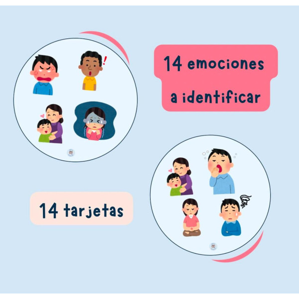 DOBBLE DE LAS EMOCIONES 🧠 (CAST / CAT)