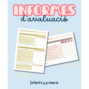 INFORMES INFANTIL I PRIMÀRIA