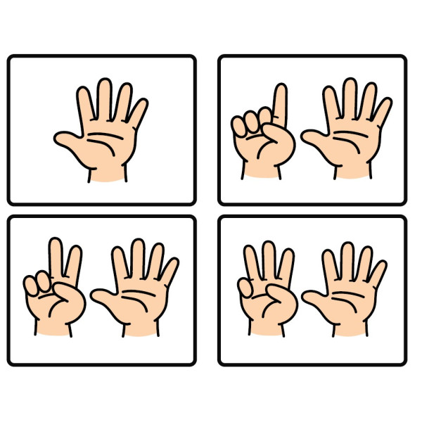 Tarjetas con números ABN