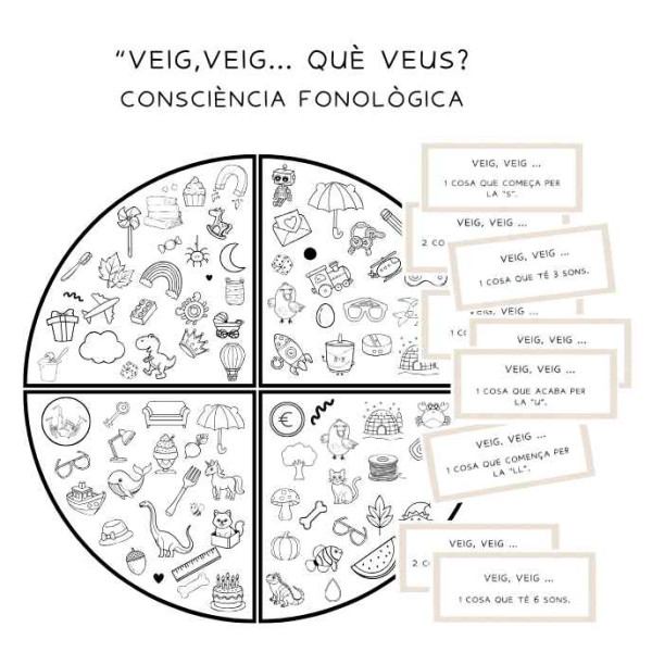 Veig, veig..... reptes fonològics. (consciència fonològica)
