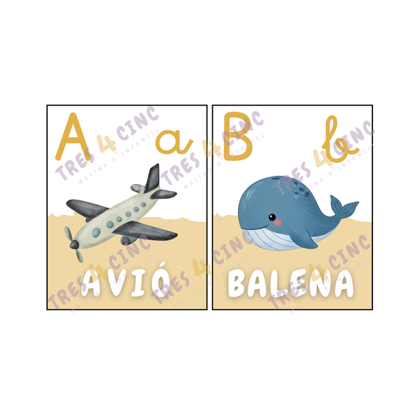 ABECEDARI AULA PAL I LLIGADA