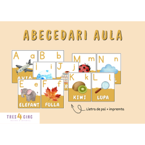 ABECEDARI AULA PAL I IMPREMTA