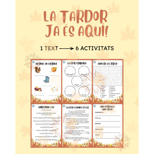 LA TARDOR JA ÉS AQUÍ!