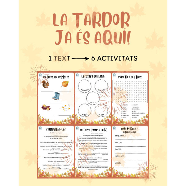 LA TARDOR JA ÉS AQUÍ!