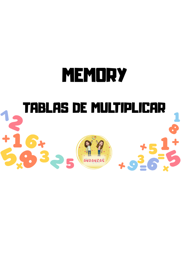 Memory: tablas de multiplicar