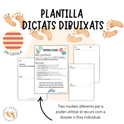 PLANTILLA DICTATS DIBUIXATS